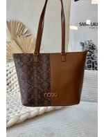 Kabelka Shopper Vzor  Hnědá model 21711876 - NOBO