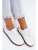 Kožené dámské tenisky Barefoot Zazoo N1243 Bílé