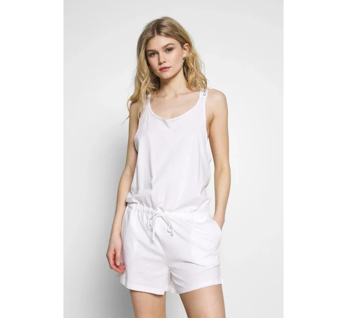 Plážový overál KW0KW01003-YCD bílá - Calvin Klein