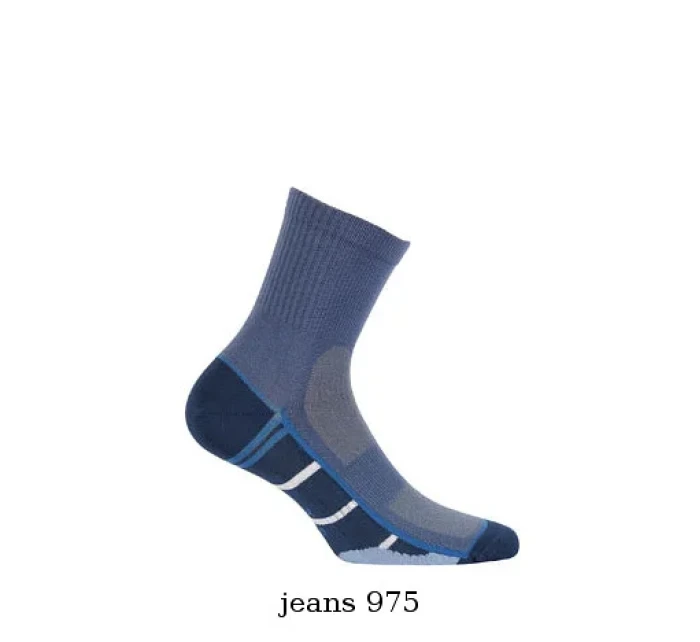 Pánské kotníkové ponožky Wola W 94.1N4 Ag+