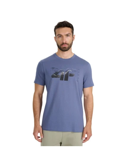 Pánské tričko 4F M2359 denim 4FWAW25TTSHM2359 32S pánské