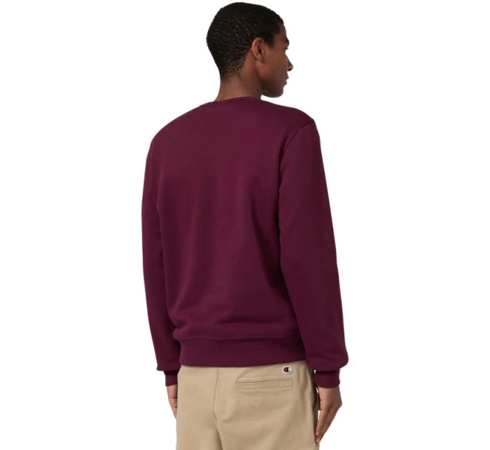 Pánská mikina Champion Crewneck Sweatshirt maroon 220272 RS522 pánské Pánská mikina Champion Crewneck Sweatshirt maroon 220272 RS522 pánské