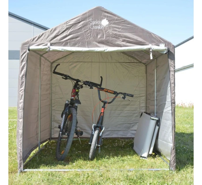 ZAHRADNÍ GARÁŽ PIVILON 1,57x2,19x1,7M SASKA GARDEN GREY