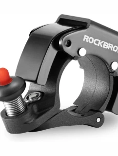 Rockbros hliníkový zvonek mechanický černý