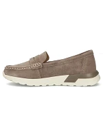 Dámské kožené mokasíny na platformě béžové model 22078992 - FILIPPO