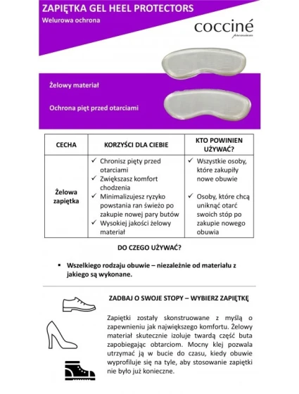 Gel Heel model 21498536 - Coccine