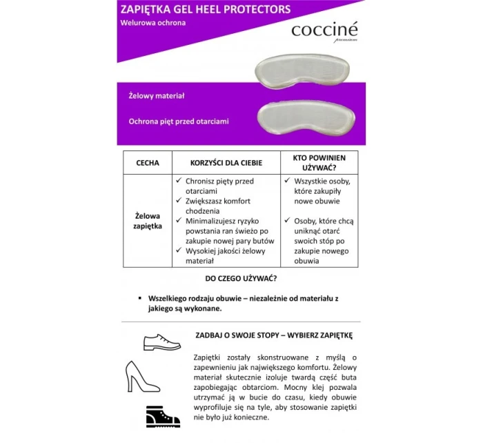 Gel Heel model 21498536 - Coccine