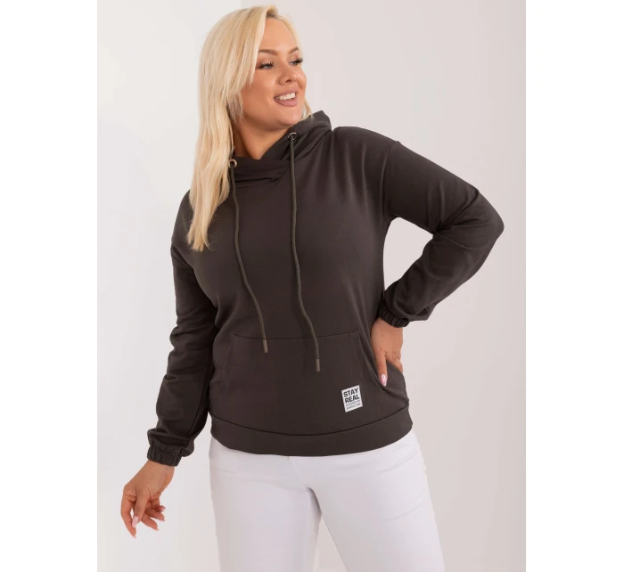 Bluza RV BL ciemny khaki model 20188707 - FPrice Bluza RV BL ciemny khaki model 20188707 - FPrice