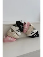 Dětské sportovní sneakers z eko kůže Renel – růžové Dětské sportovní sneakers z eko kůže Renel – růžové