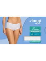 sloggi 24/7 Microfibre Midi C3P - WHITE - SLOGGI WHITE - SLOGGI