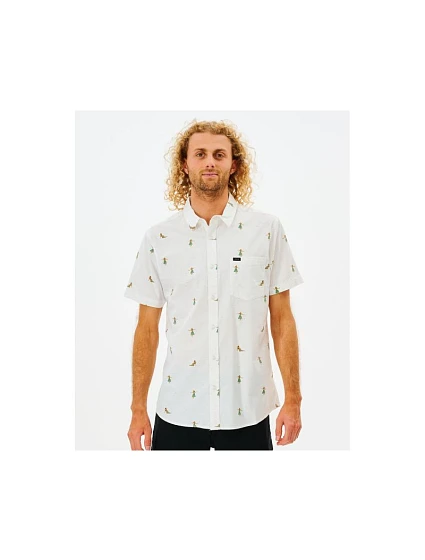 Tričko RIP CURL Hula Breach S/S, bílé