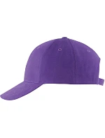SOL'S 6 panelová baseballová kšiltovka dark purple model 22460875 SOL'S 6 panelová baseballová kšiltovka dark purple model 22460875