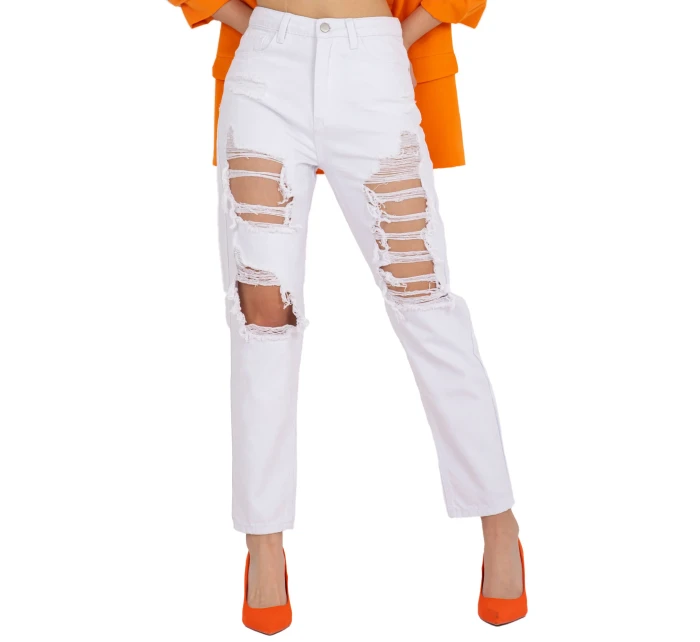 Kalhoty EM SP jeans model 17265479 bílá - FPrice