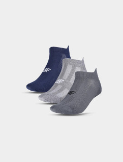 Pánské sportovní ponožky pod kotník (3pack) 4F - multibarevné