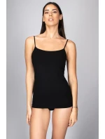 Dámská košilka s úzkými ramínky Virginia Černá - Intimidea