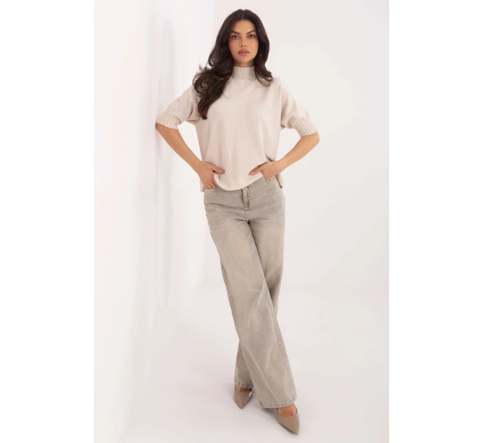 Svetr s krátkým rukávem model 222445 Italy Moda Svetr s krátkým rukávem model 222445 Italy Moda