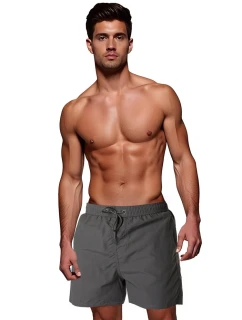 Pánské plavecké šortky tmavě šedé Dstreet model 21987749 - FashionStreet