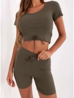 komplet damski basic khaki model 21224465 - Factory Price