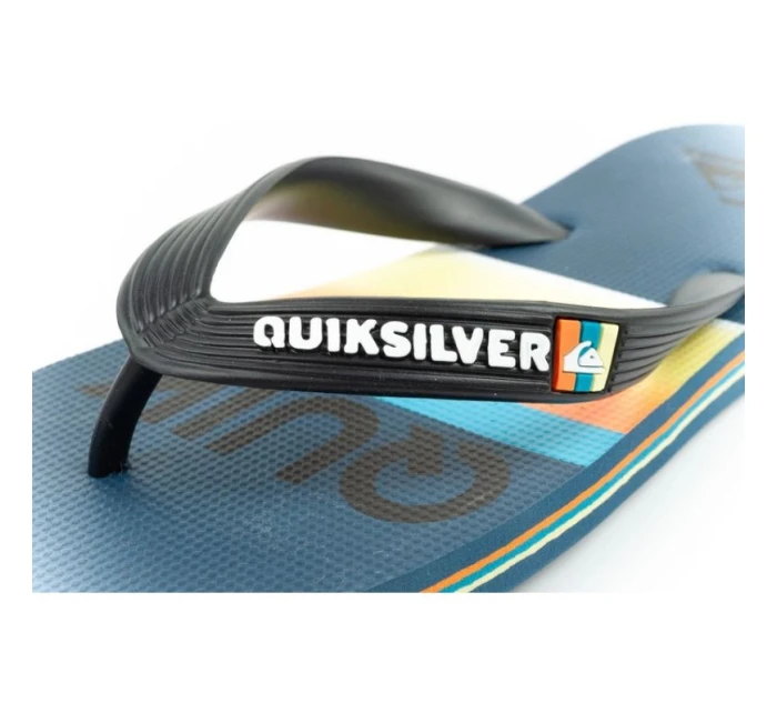 Dětské žabky Quiksilver Molokai módní a pohodlné na pláž