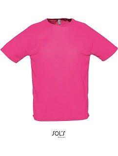 SOL'S Sporty Pánské raglánové sportovní tričko model 22524467 neon pink