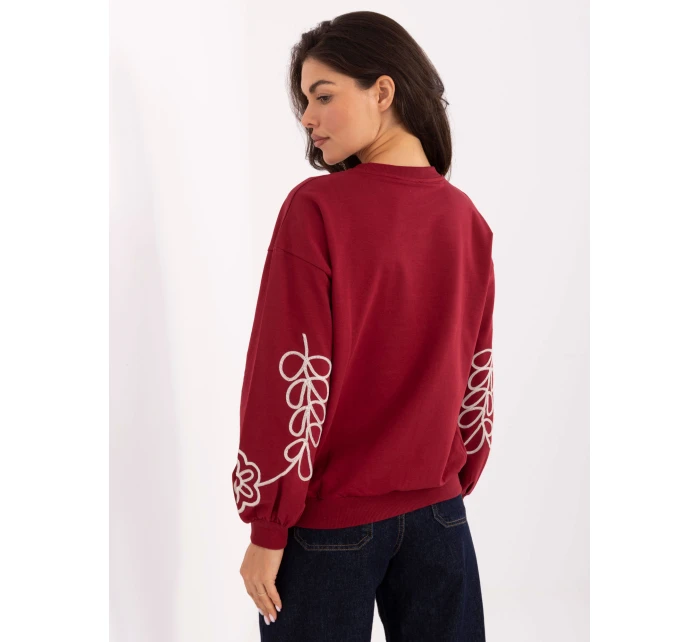 Bluzka RV BZ model 21393075 bordowy - FPrice