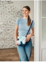 Kabelka VUCH Nuria Flowers Line Blue