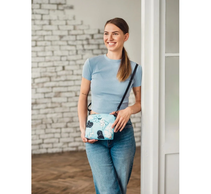 Kabelka VUCH Nuria Flowers Line Blue