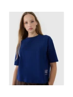 Dámské tričko oversize s potiskem model 21433293 - 4F Dámské tričko oversize s potiskem model 21433293 - 4F