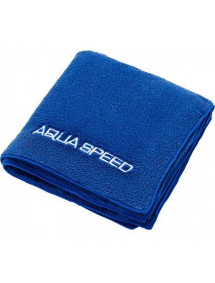 Aqua-speed Dry Coral ručník 350g 50x100 modrý 01/157
