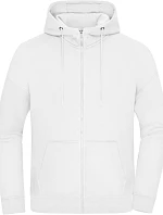 Daiber 8043 Těžká unisex oversize mikina s kapucí 02.8043 white