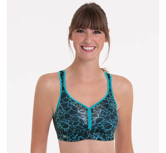 air control sportovní podprsenka výztuž DeltaPad 5544 flower vibes - Active air control sportovní podprsenka výztuž DeltaPad 5544 flower vibes - Active