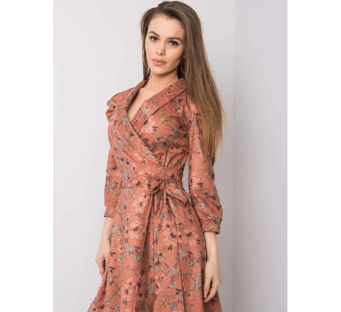 Sukienka LK SK model 20513990 ciemny pomarańczowy - FPrice