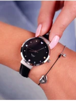 Náramek VUCH Shiny Heart Black Náramek VUCH Shiny Heart Black