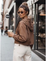 Dámská přechodová bunda ISCAR hnědá FashionStreet TY4234