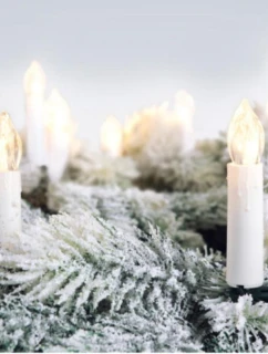 LAMPKI CHOINKOWE  10 LED CIEPŁY BIAŁY model 21832680