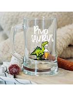 PIVOSAURUS - pivní sklenice 0,5 l PIVOSAURUS - pivní sklenice 0,5 l