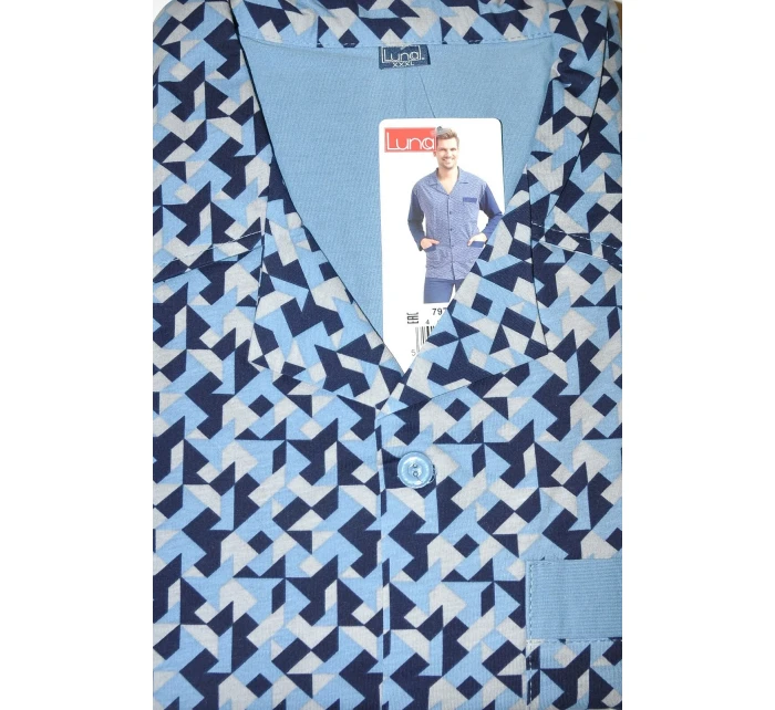 Piżama  dł/r 4XL męska model 20328315 - Luna