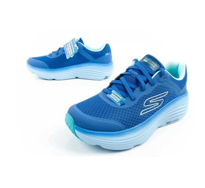 Pánská sportovní běžecká obuv Skechers Max Cushioning light blue