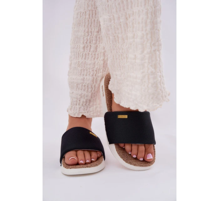 Dámské Klapky Big Star model 21692231 Černé - Big Star Shoes Dámské Klapky Big Star model 21692231 Černé - Big Star Shoes