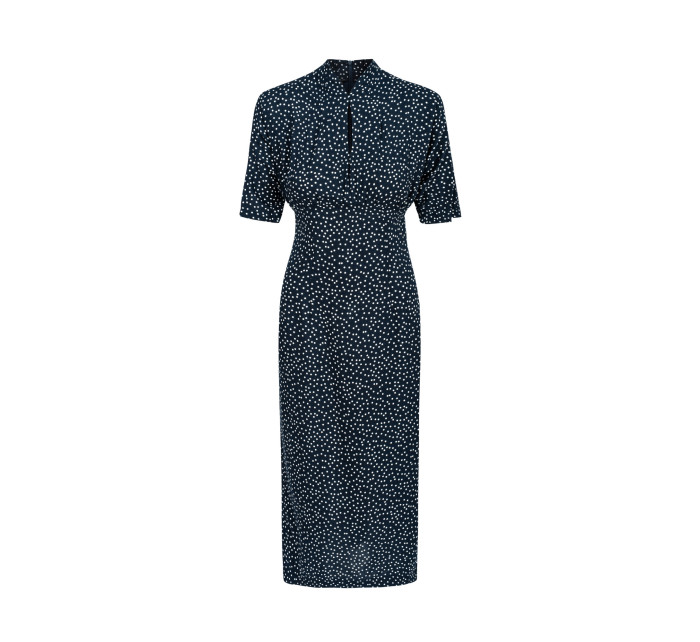 Benedict Harper Dress Lara Navy Blue/Dots