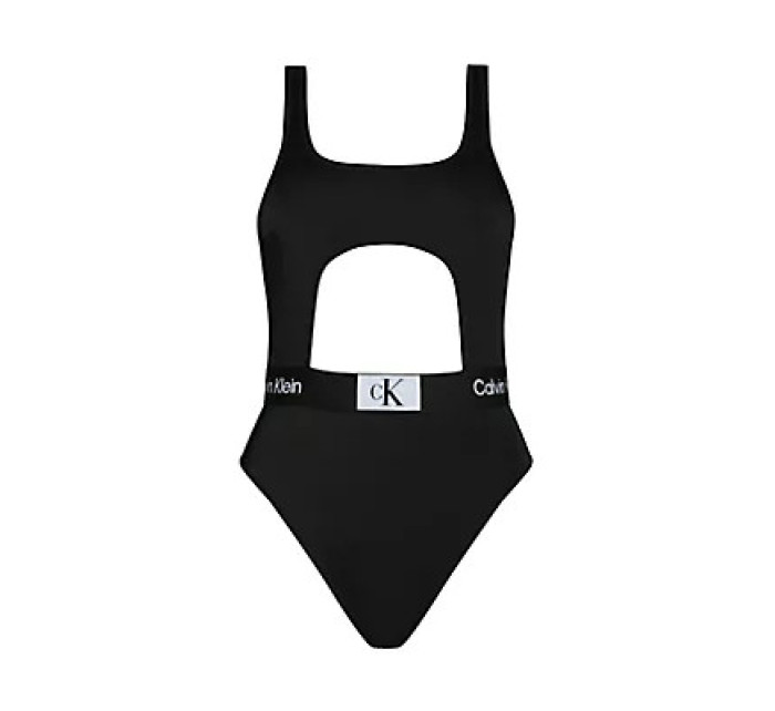 Dámské jednodílné plavky CUT OUT ONE PIECE - RP KW0KW02357BEH - Calvin Klein