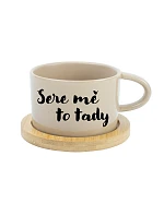 SERE MĚ TO TADY - krémový hrníček makronka 200 ml