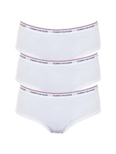 Dámské kalhotky 3pcs UW0UW00010 100 bílá - Tommy Hilfiger