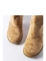 Boty na podpatku model 206573 Solea Boty na podpatku model 206573 Solea