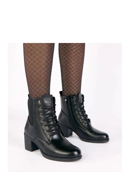 Boty na podpatku model 221646 Solea Boty na podpatku model 221646 Solea