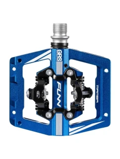 Pedály FUNN MAMBA S jednostranné modré