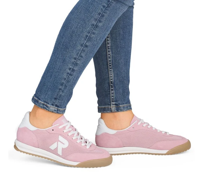 Dámské pohodlné růžové tenisky model 22097103 - Rieker