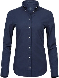 Tee Jays TJ 4001 Halenka Oxford Perfect s dlouhým rukávem 18.4001 navy