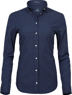 Tee Jays TJ 4001 Halenka Oxford Perfect s dlouhým rukávem 18.4001 navy