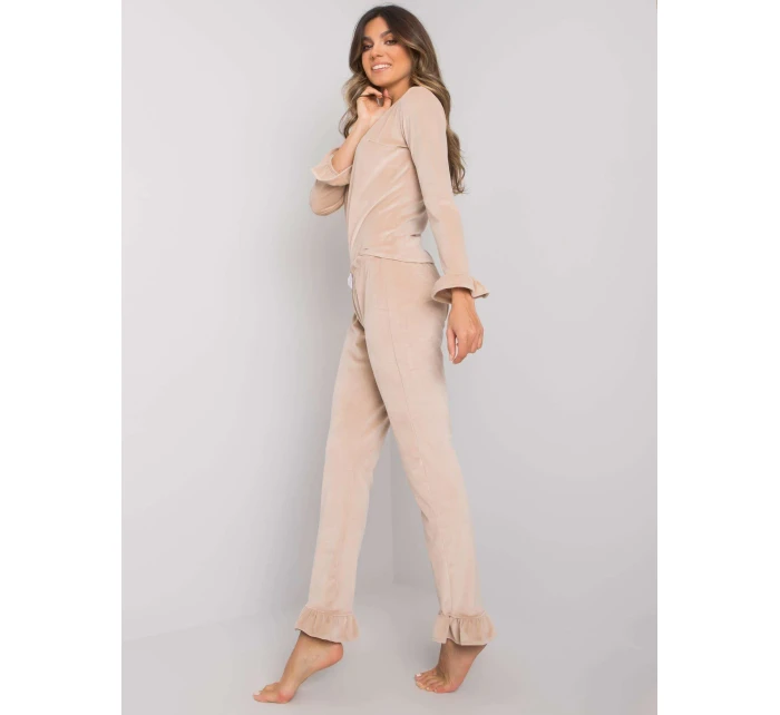 Pyžamo RV PI model 16328078 béžová - FPrice Pyžamo RV PI model 16328078 béžová - FPrice